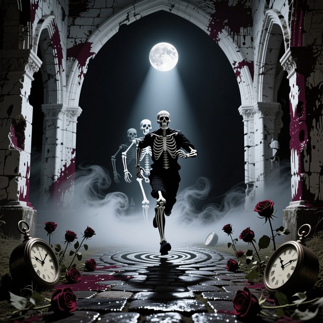 Free Gothic Skeleton Runner Photo - Gothic, Skeleton, Runner | Download ...