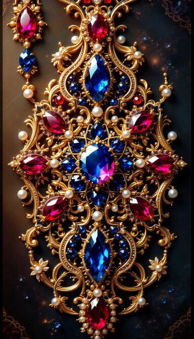 Free Jeweled Mosaic Masterpiece Image - Mosaic, Gemstones, Luxury ...