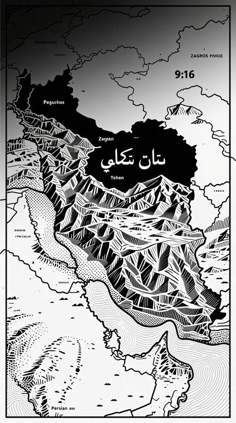 Free Iran Map Stock Images | StockCake