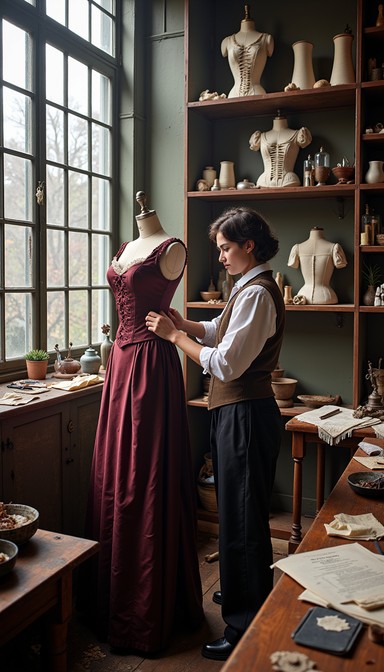 Free Historical dress conservation Image - Conservation, Textile ...
