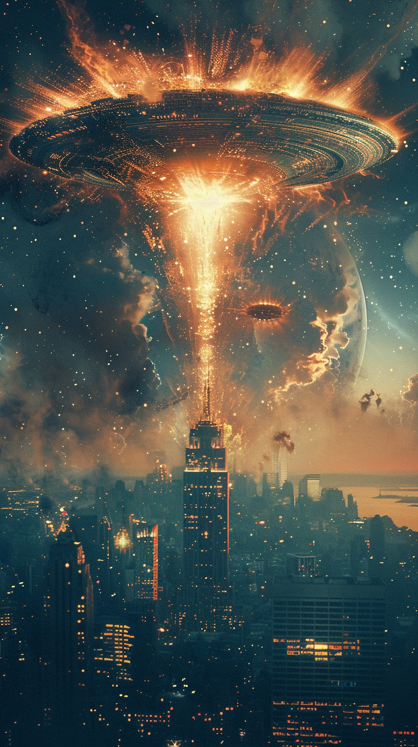 Free Apocalyptic alien invasion Image - Alien, Spaceship, Cityscape ...