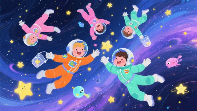 Free Kids in Space Image - Children, Astronauts, Globe | Download at ...