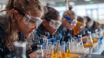 Free Students conducting experiments Image - Students, Laboratory ...