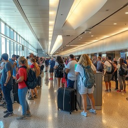 Free Airport Queue Wait Image - Airport, Queue, Waiting | Download at ...