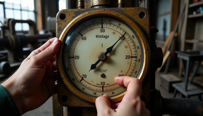 Free Vintage pressure gauge Image - Gauge, Pressure, Industrial ...