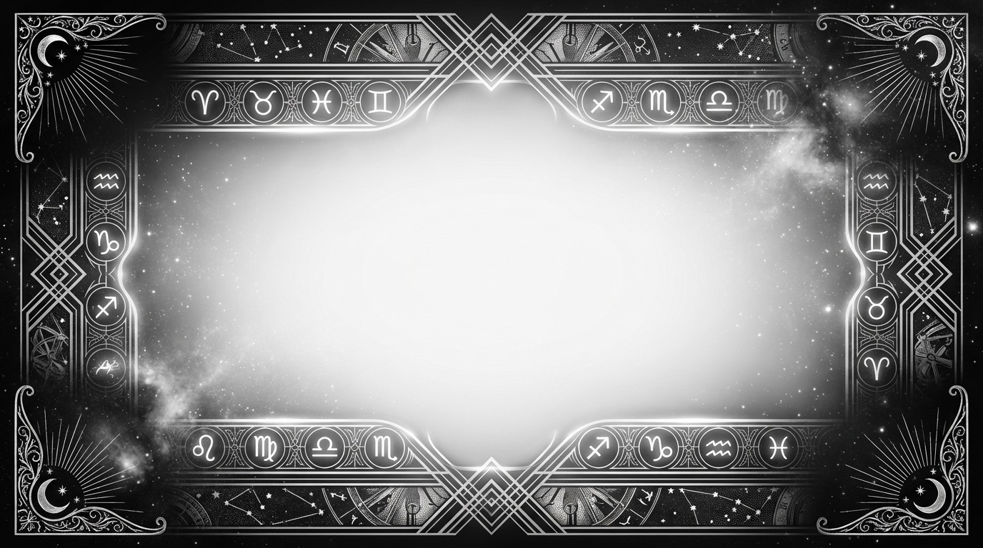 Free Celestial Zodiac Frame Image - Zodiac, Celestial, Border ...