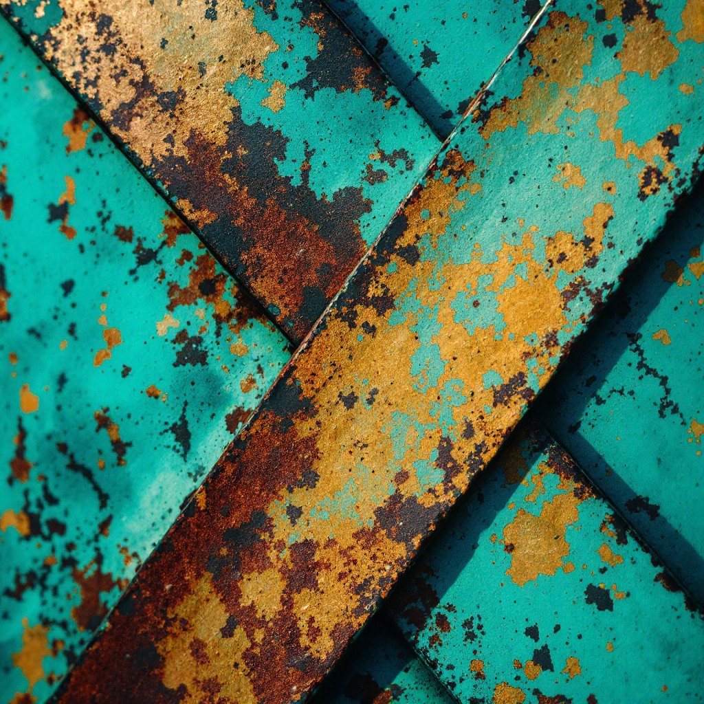 Metal Turquoise Color Free Turquoise Meets Rust Image - Turquoise, Rust, Metal | Download at ...