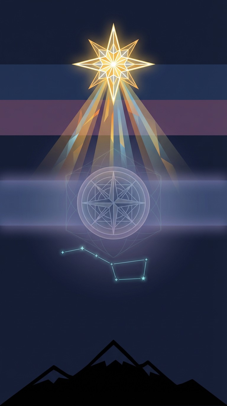 Free Celestial Guidance Illuminated Image - Celestial, Navigation, Star ...