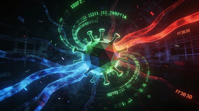 Free Digital Virus Core Image - Virus, Digital, Cyber | Download at ...