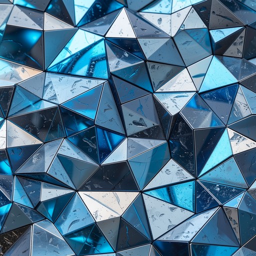 Free Crystalline Armor Texture Image - Crystal, Geometric, Blue ...