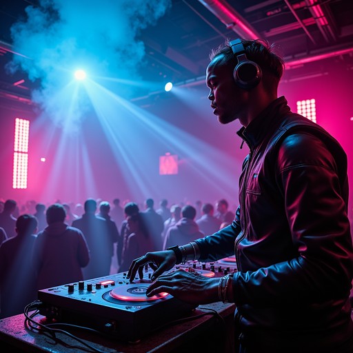 Free Neon Night DJ Image - Dj, Electronic, Neon | Download at StockCake