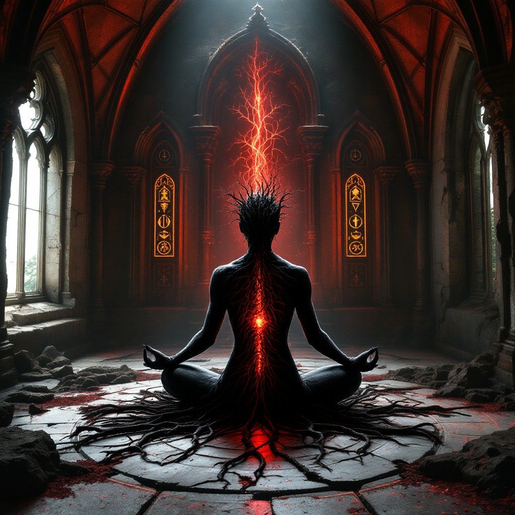 Chakra Got Free Gothic Chakra Meditation Image - Gothic, Meditation, Chakra ...