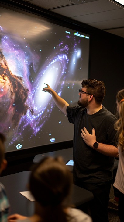 Free Exploring Cosmic Projections Image - People, Exploring, Virtual ...