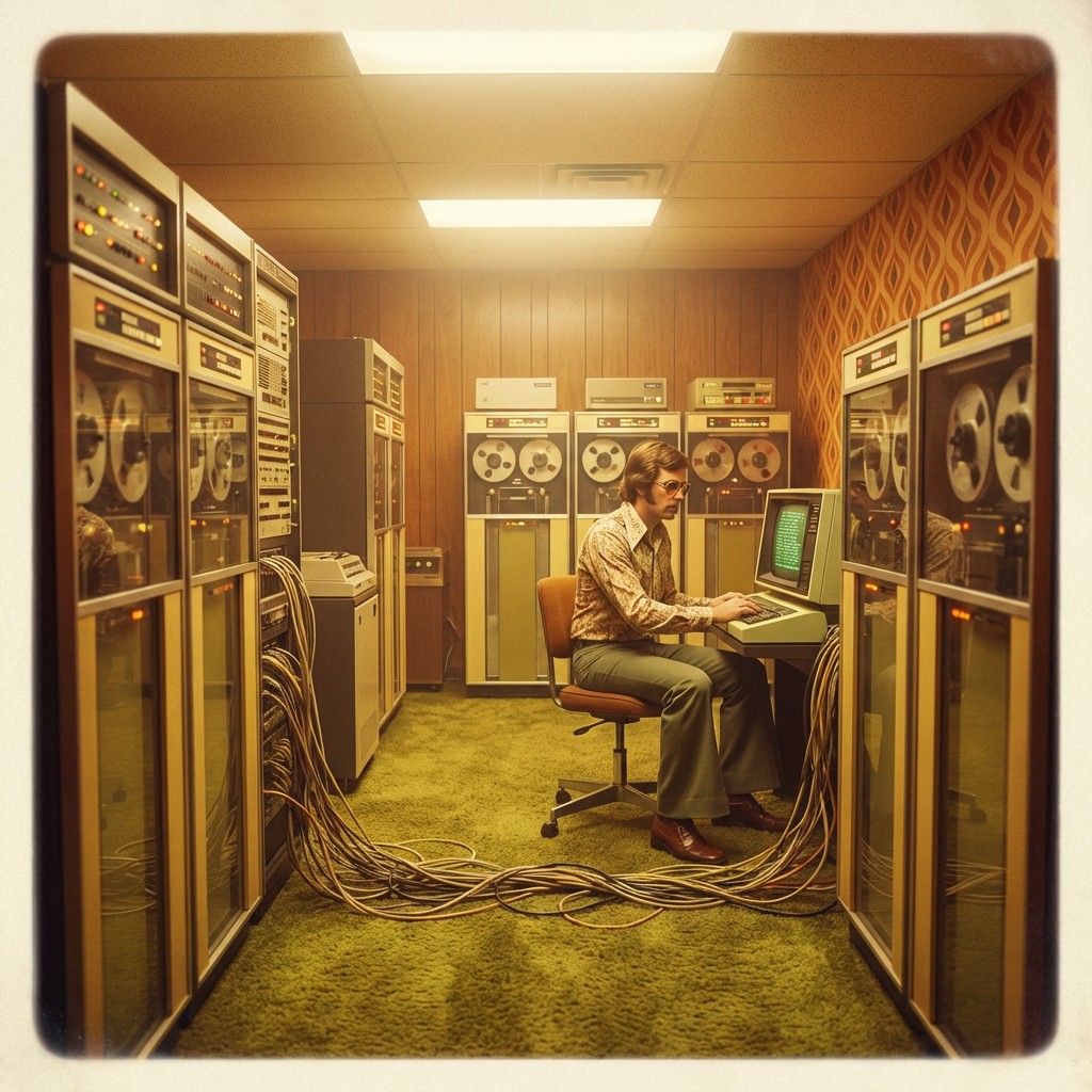 Free Vintage Data Center Image - 1970s, Retro, Vintage | Download at ...
