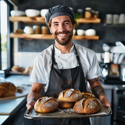 Free Chef Presents Bread Image - Chef, Bakery, Artisan | Download at ...