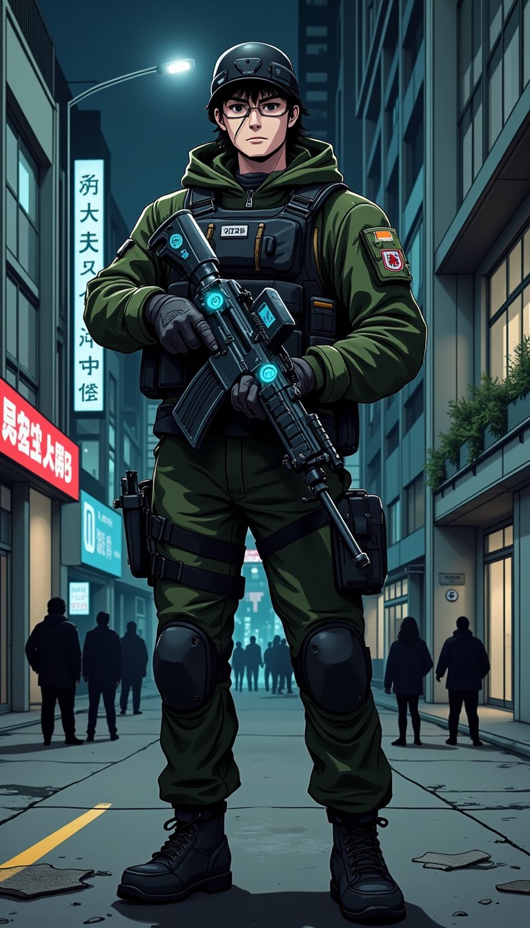 Free Tactical Anime Soldier Image - Tactical, Anime, Soldier | Download ...