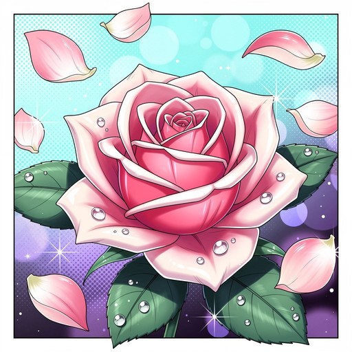 Free Anime Roses Bloom Image - Anime, Manga, Roses | Download at StockCake
