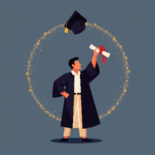Graduates Gold Graphics Free Graduate's Golden Victory Image - Graduate, Celebration ...