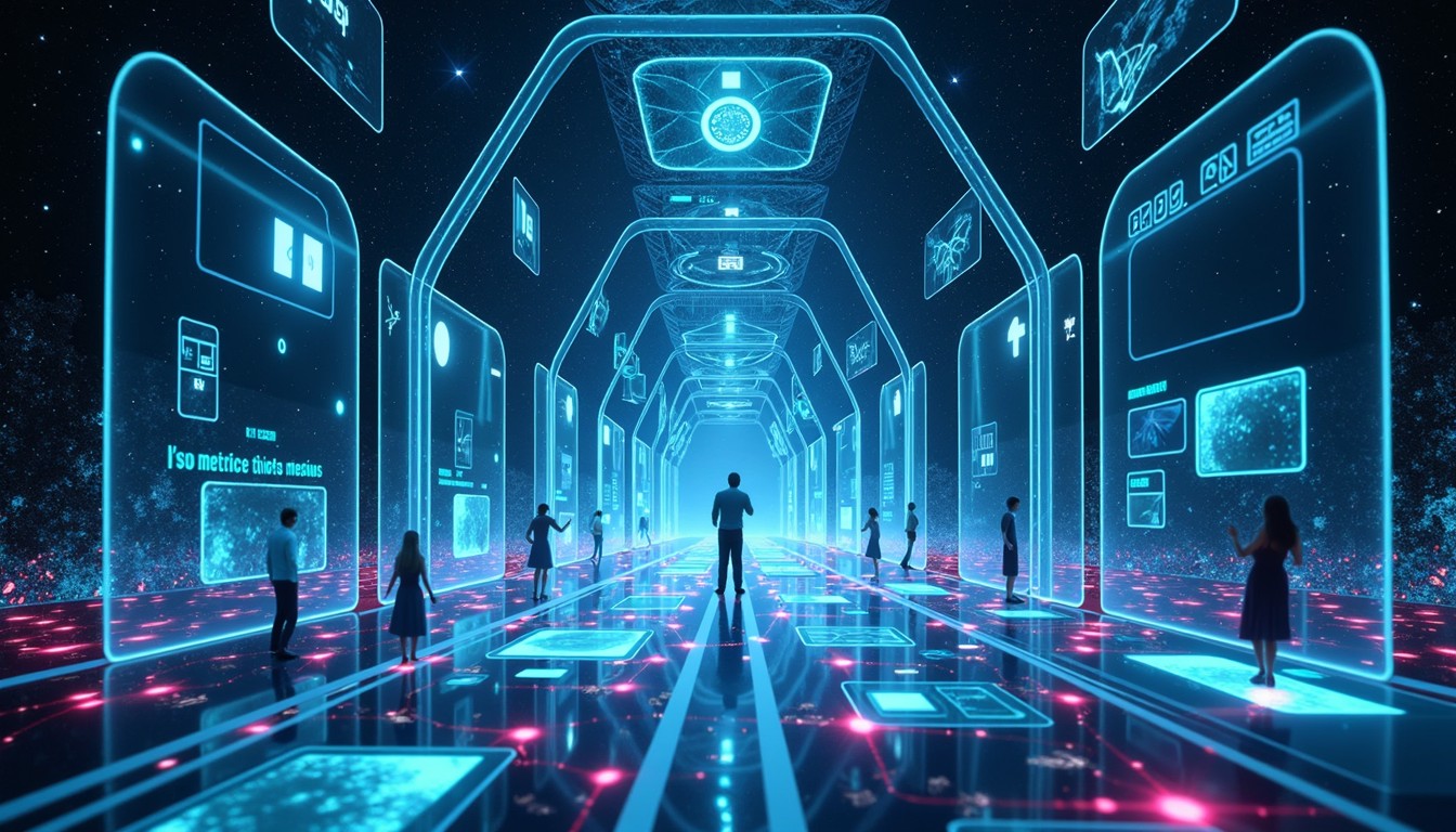 Free Futuristic Digital Corridor Image - Futuristic, Cyberpunk ...