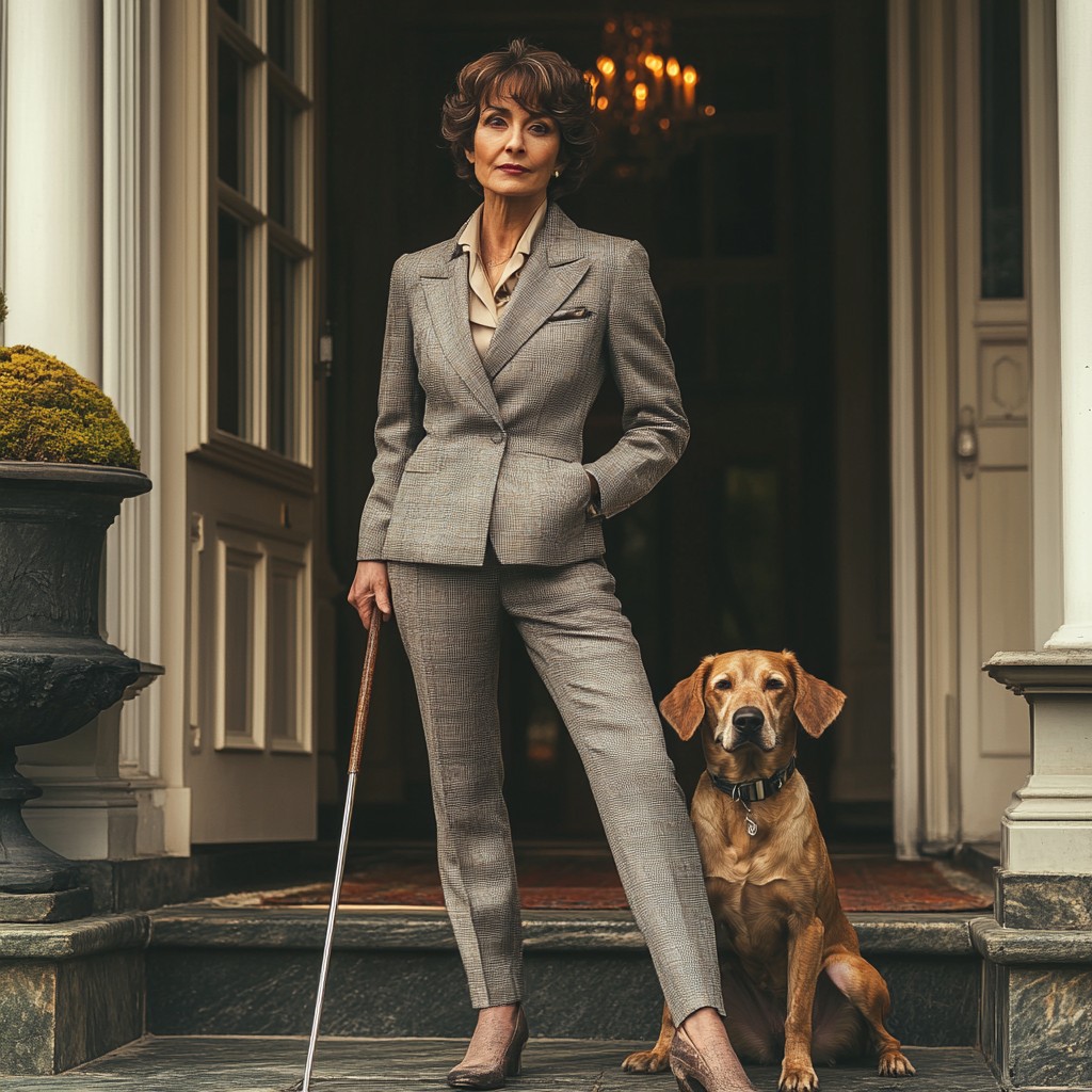 Free Elegant woman posing Image - Woman, Dog, Elegance | Download at ...