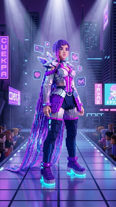 Free Cyberpunk Fashion Runway Image - Cyberpunk, Fashion, Runway ...