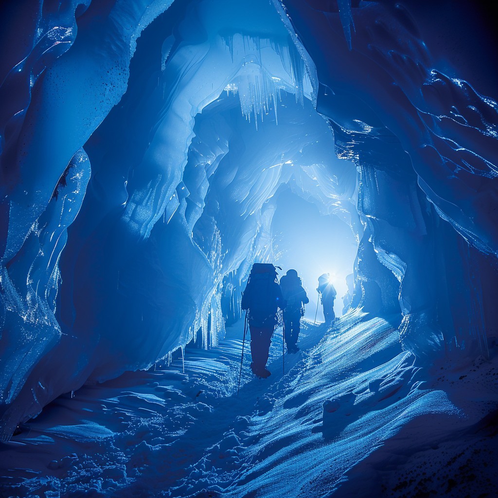 Free Icy Cave Exploration Image - Ice, Cave, Explorers | Download at ...