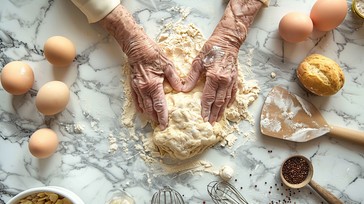 Baking Homade Images Free Baking Homemade Bread Image - Baking, Dough, Hands | Download at ...