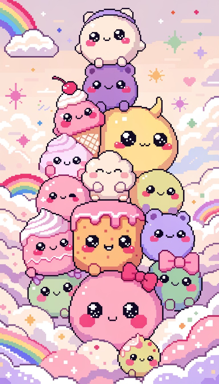 Free Kawaii Pixel Dreams Image - Kawaii, Pixel, Pastel | Download at ...