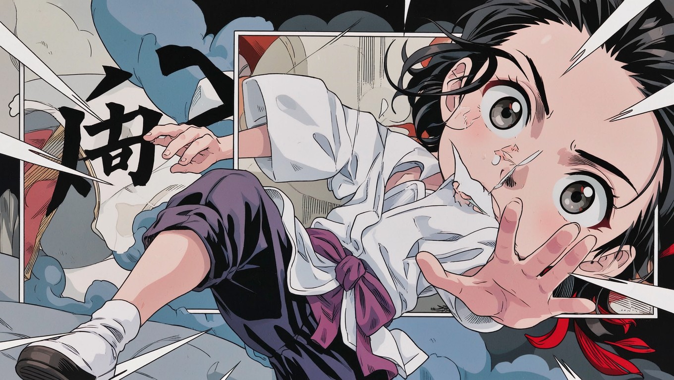 Free Breaking Panel Boundaries Image - Manga, Anime, Illustration ...