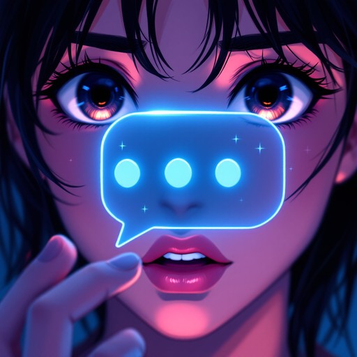 Free Digital Conversation Suspense Image - Anime, Cyberpunk, Messaging ...