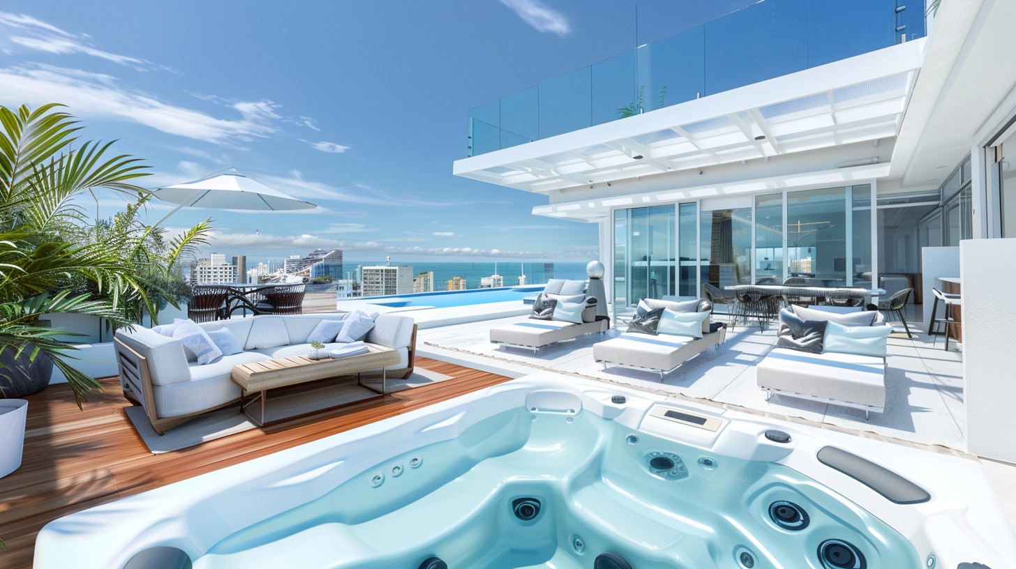 Free Luxurious Penthouse View Image - Luxury, Penthouse, Pool ...