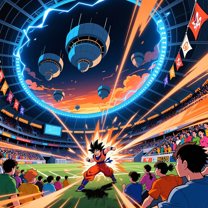 Iconic Field Free Epic Anime Showdown Image - Anime, Manga, Stadium | Download at ...