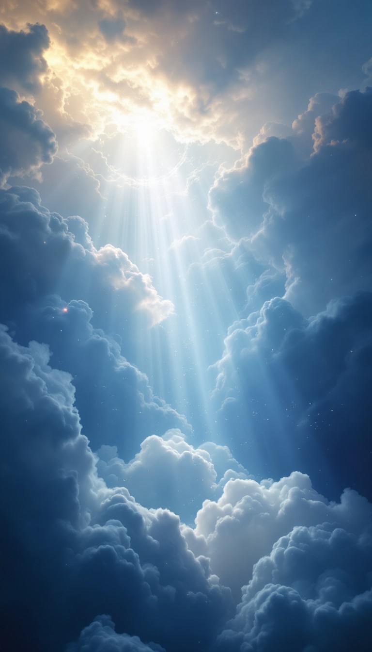 Free Divine Light Breaks Image - Light, Clouds, Rays | Download at ...