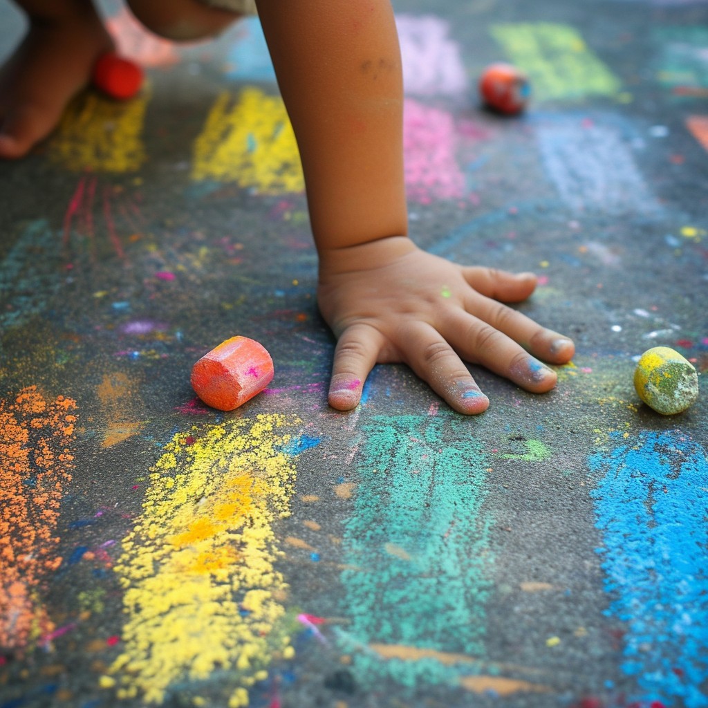 Free Colorful Creative Play Image - Childhood, Creativity, Chalk ...