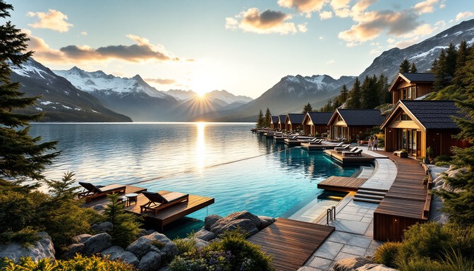 Free Alpine Lake Resort Image - Alpine, Luxury, Resort | Download at ...