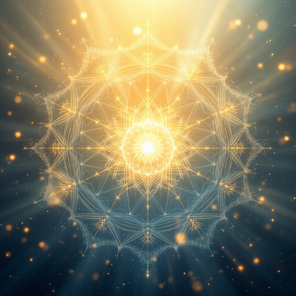 Free Divine Geometric Radiance Photo - Geometric, Radiant, Ethereal ...
