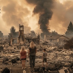 Deflagration Aftermath Free Devastating Fire Aftermath Image - Fire, Aftermath, Ruins ...