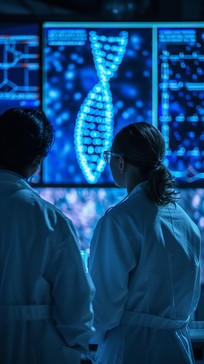 Genetics Lab Coat Free Genetic Research Analysis Image - Genetic, Science, Laboratory ...