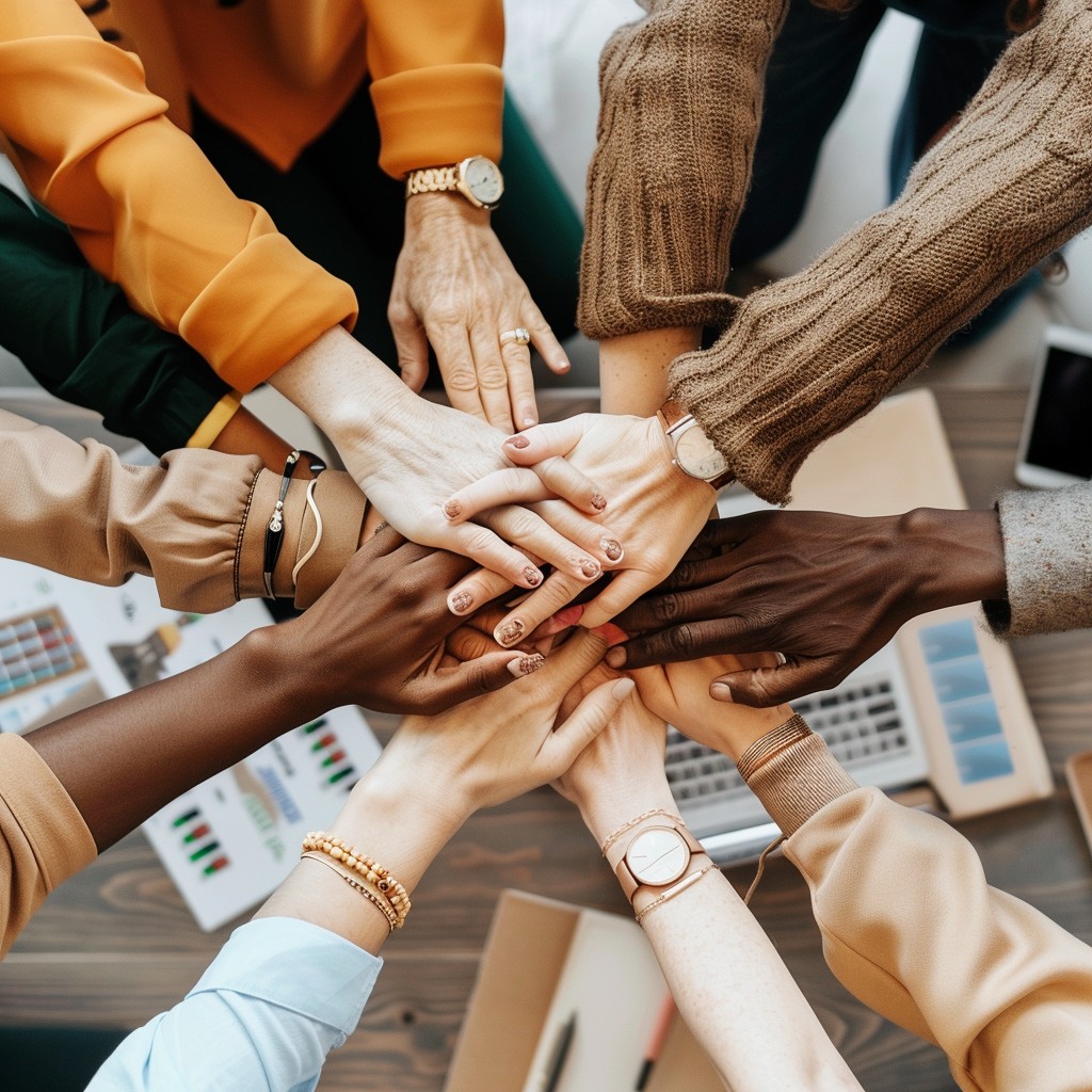 Free Teamwork Hands Together Image - Teamwork, Diversity, Unity ...