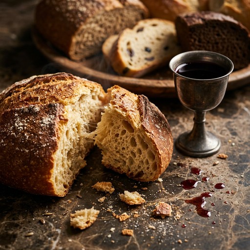 Free Bread Wine Together Image - Bread, Wine, Communion | Download at ...