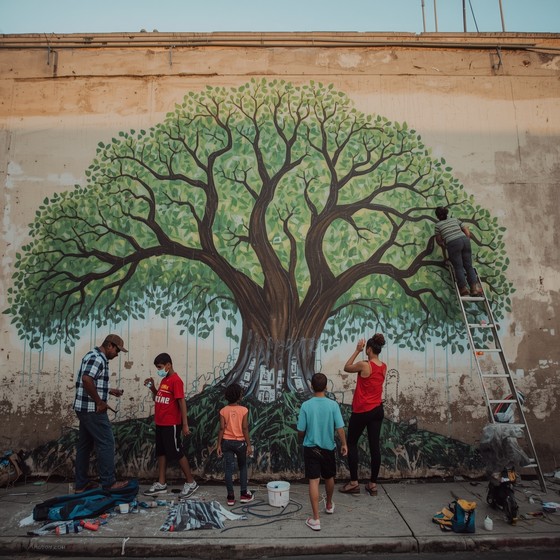 Free Urban Tree Revival Photo - Mural, Community, Urban | Download at ...