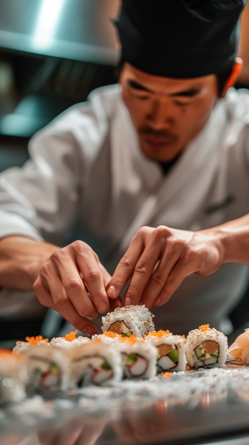 Free Sushi Chef Focused Image - Sushi, Chef, Kitchen | Download at ...