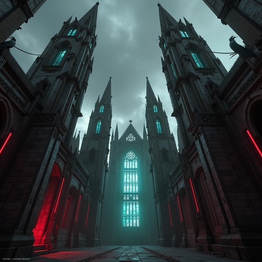 Free Gothic Digital Cathedral Image - Gothic, Cathedral, Spires ...