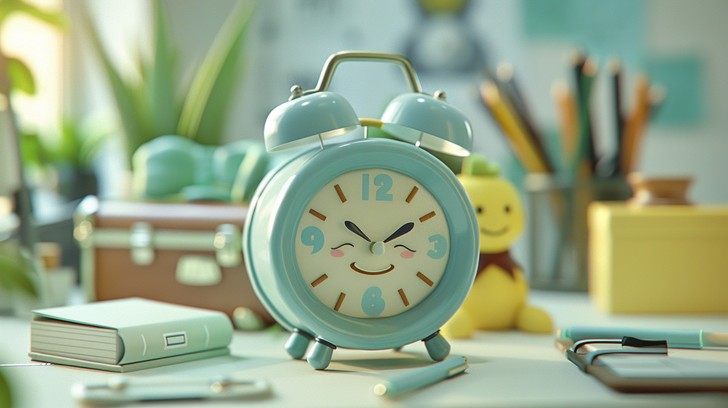 Free Cheerful Yellow Clock Image - Clock, Yellow, Smiling | Download at ...