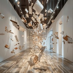 Free Suspended Art Installation Image - Art, Installation, Gallery ...