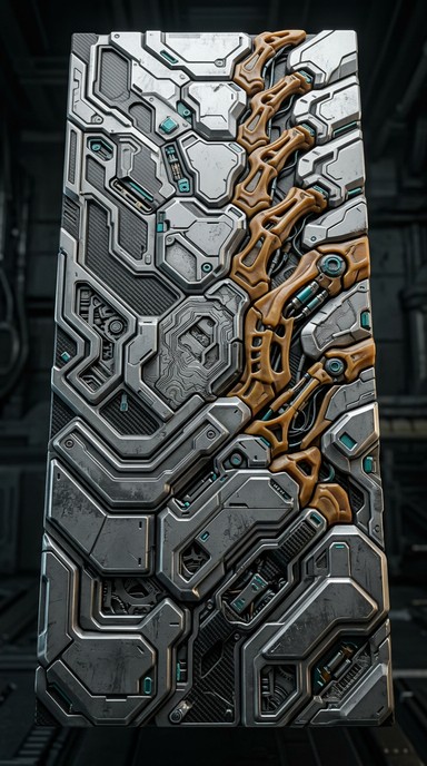 Free Biomechanical Armor Texture Image - Biomechanical, Exoskeleton ...