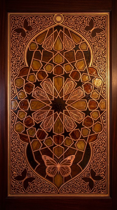 Free Sacred Butterfly Geometry Image - Geometric, Islamic, Butterfly ...