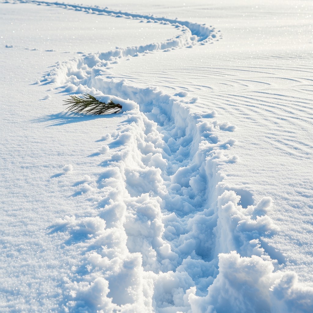 Snow Bpath Free Miniature Snow Path Image - Snow, Winter, Macro | Download at ...