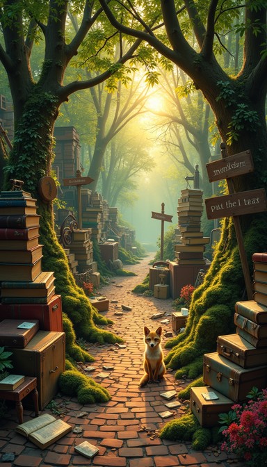Free Cave Book Path Image - Cave, Books, Mysterious | Download at StockCake