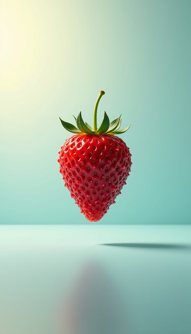 Free Strawberry Reflection Perfection Image - Strawberry, Water ...